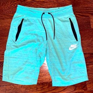 Nike green shorts size MEDIUM